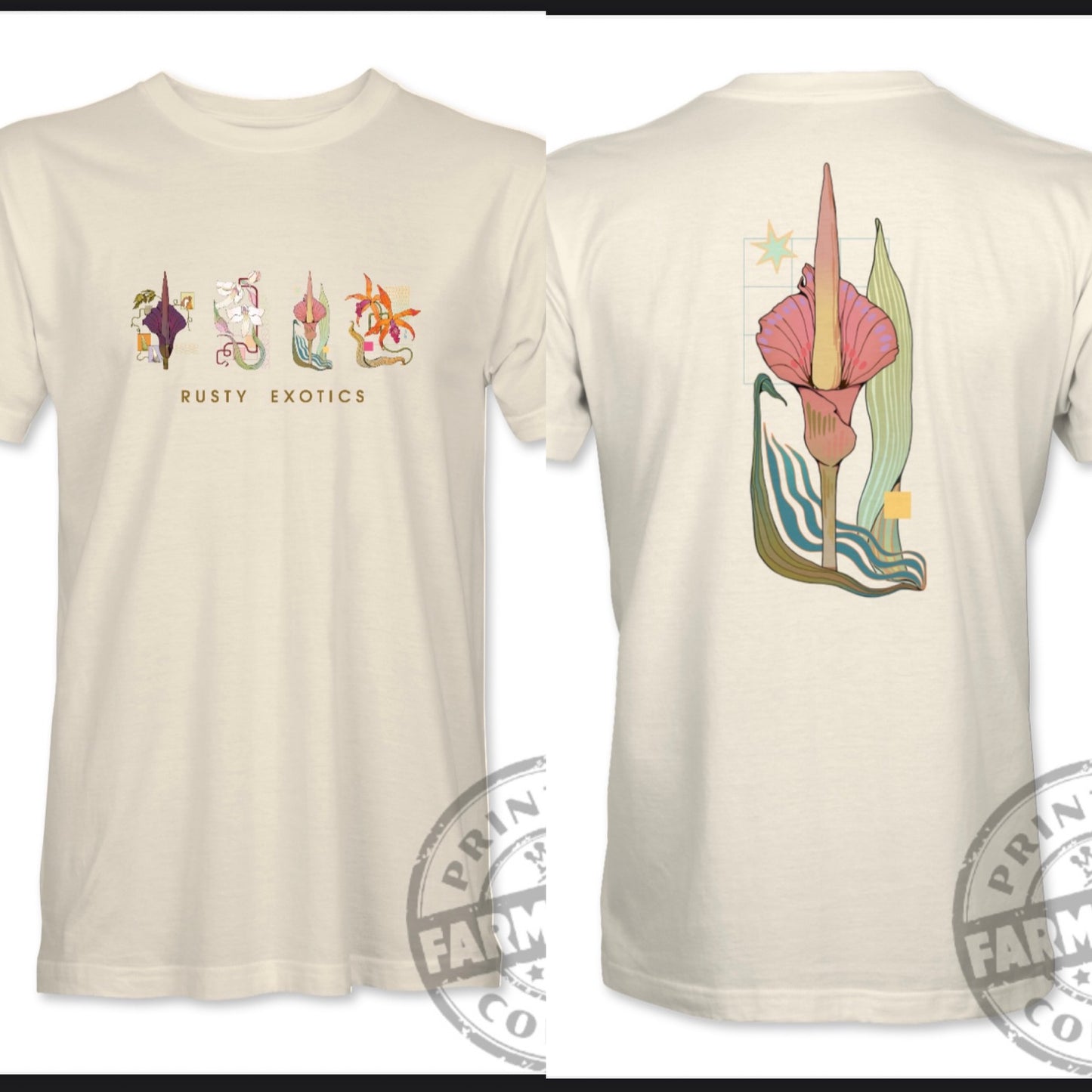 Corpse Flower T-shirt - Natural