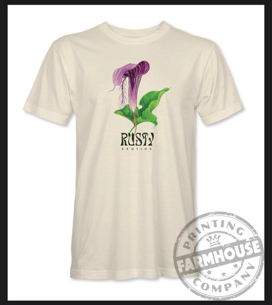 Arisaema fimbriatum T-Shirt - Natural